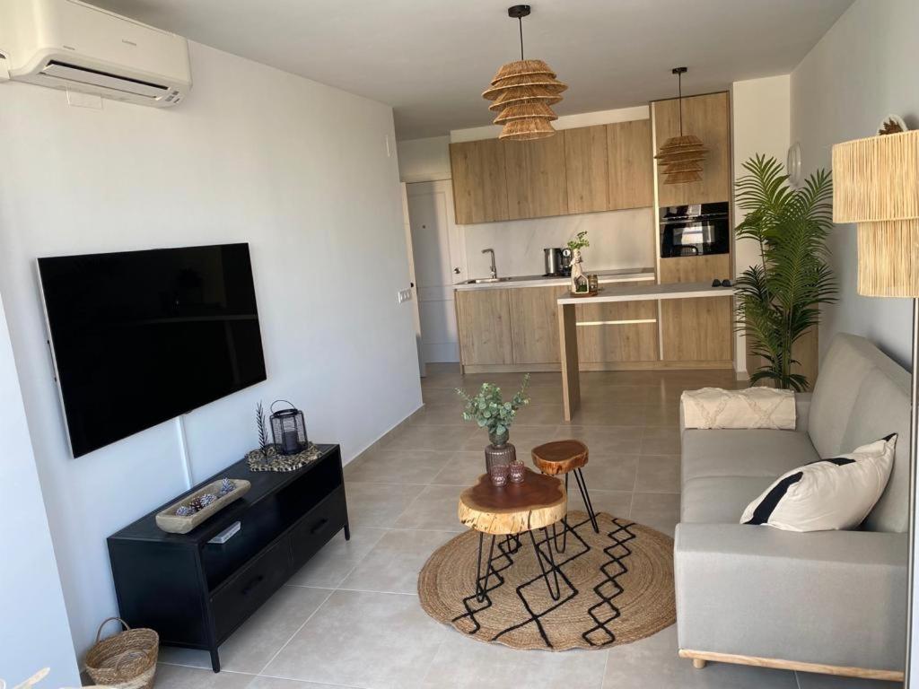 Appartement Calpe Apolov Ibiza Style Bagian luar foto